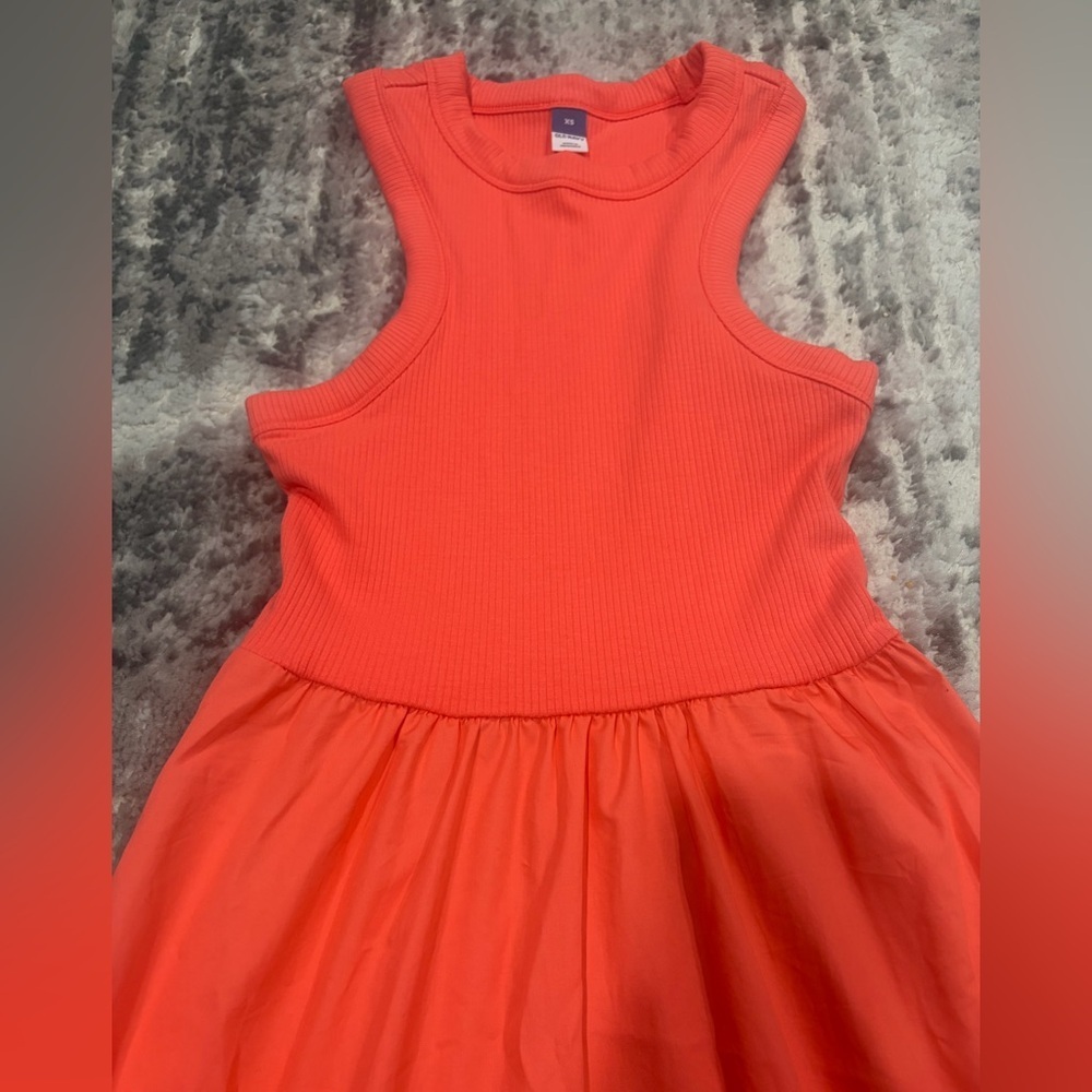 Old Navy Sleeveless Coral Maxi Dress Good Condition size XS - Picture 3 of 6